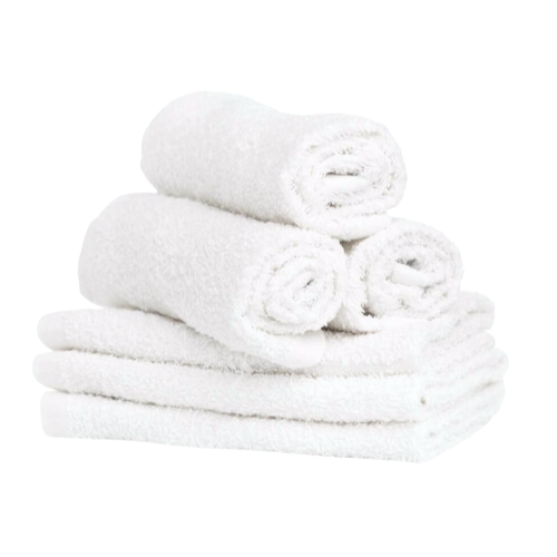 White Shop Towels, Bale Packed Shop Towels